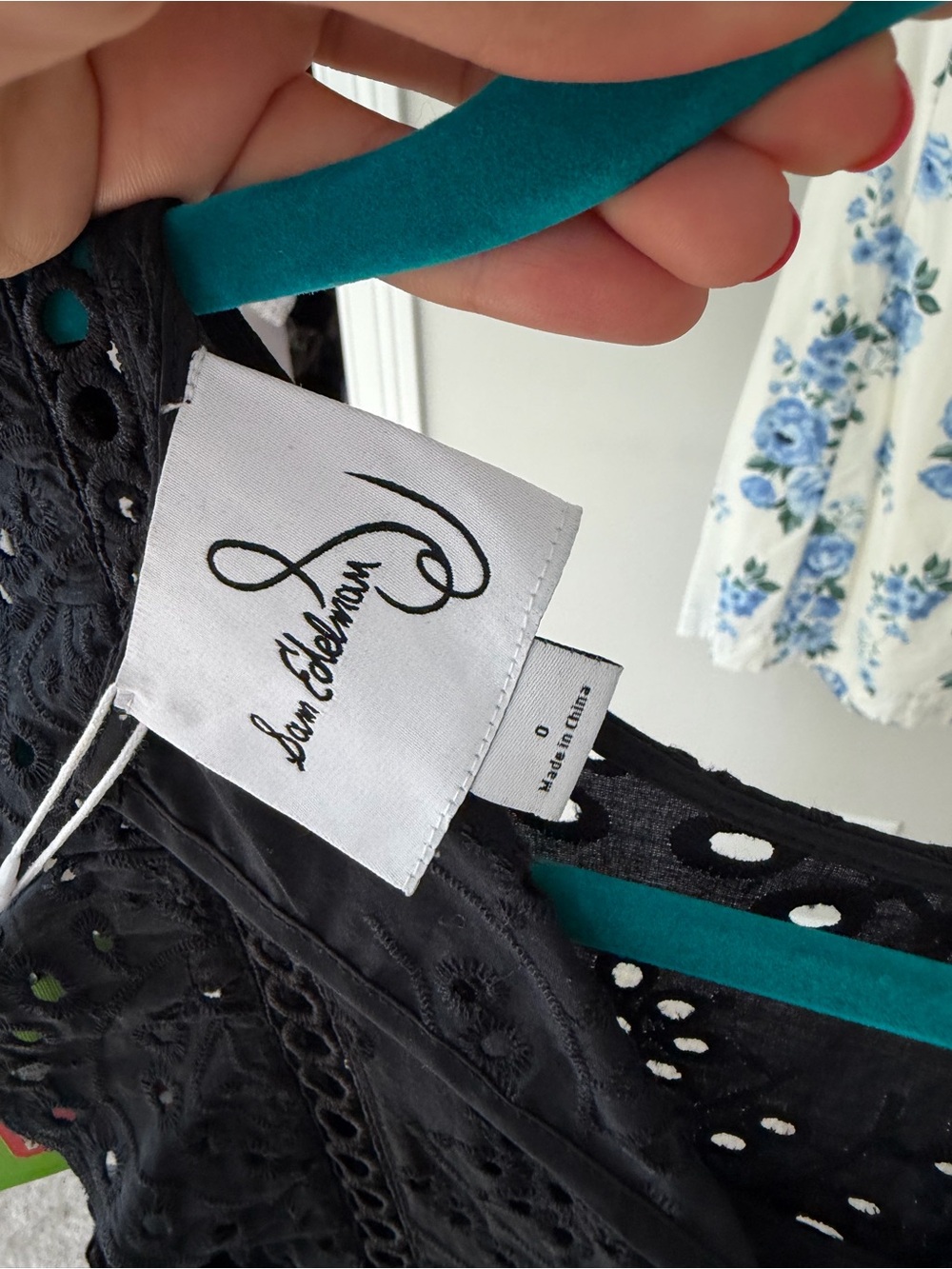 Sam Edelman Black Eyelet Sundress - Picture 2 of 4
